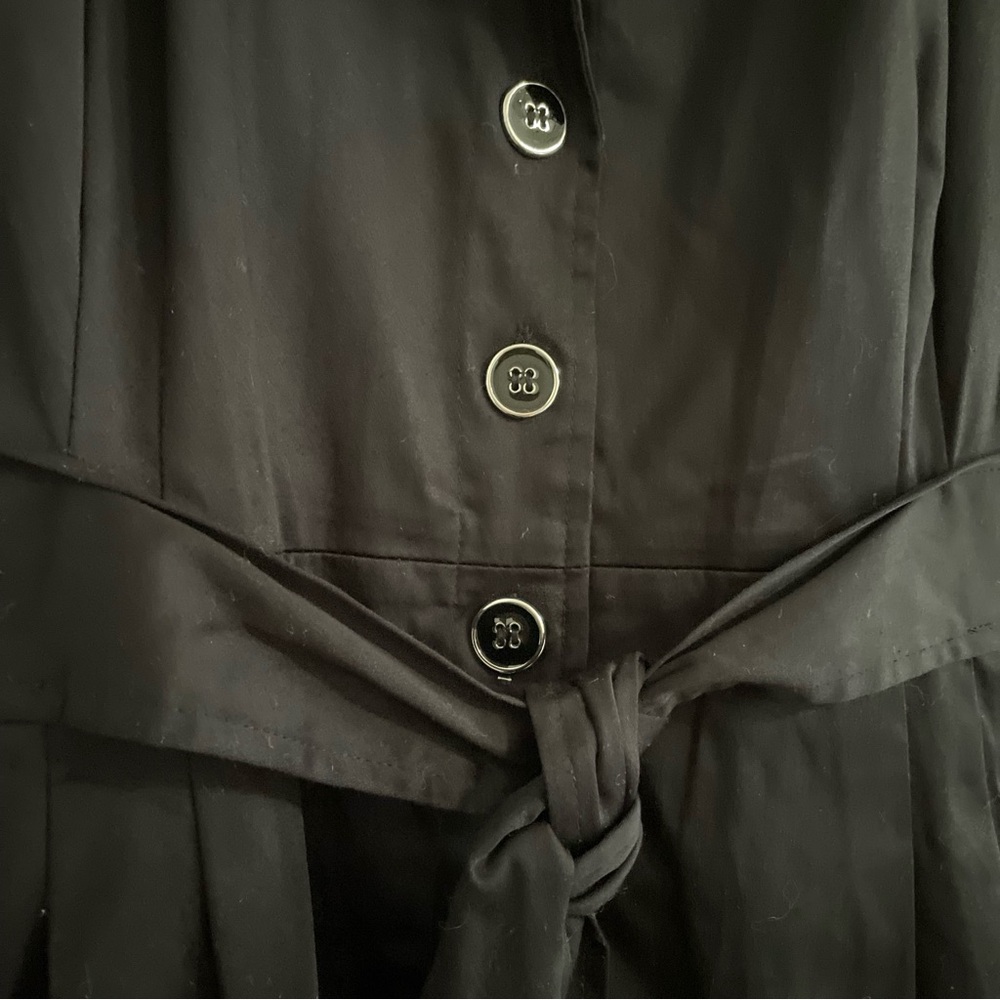 Calvin Klein • black shirtdress NWOT • 16 - Picture 3 of 7